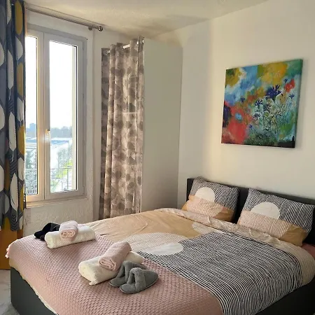 Apartment Grand T1 Confortable - Calme Et Proche De Paris *