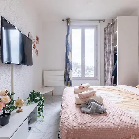 Apartment Grand T1 Confortable - Calme Et Proche De Paris Montreuil (Seine-Saint-Denis)